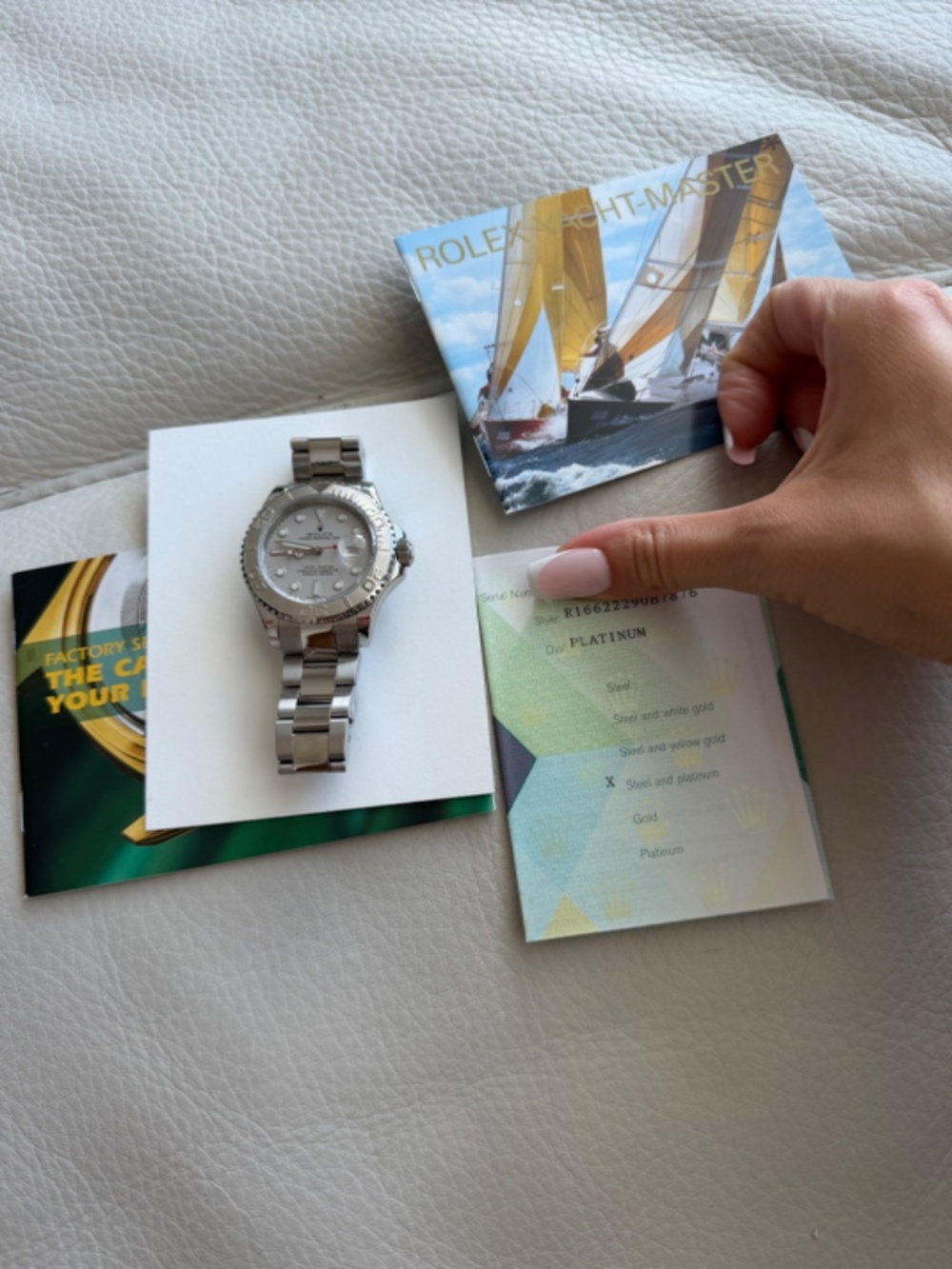 Rolex Yacht-Master 40mm. Box and papers 2005 year. - Picture 10 of 11